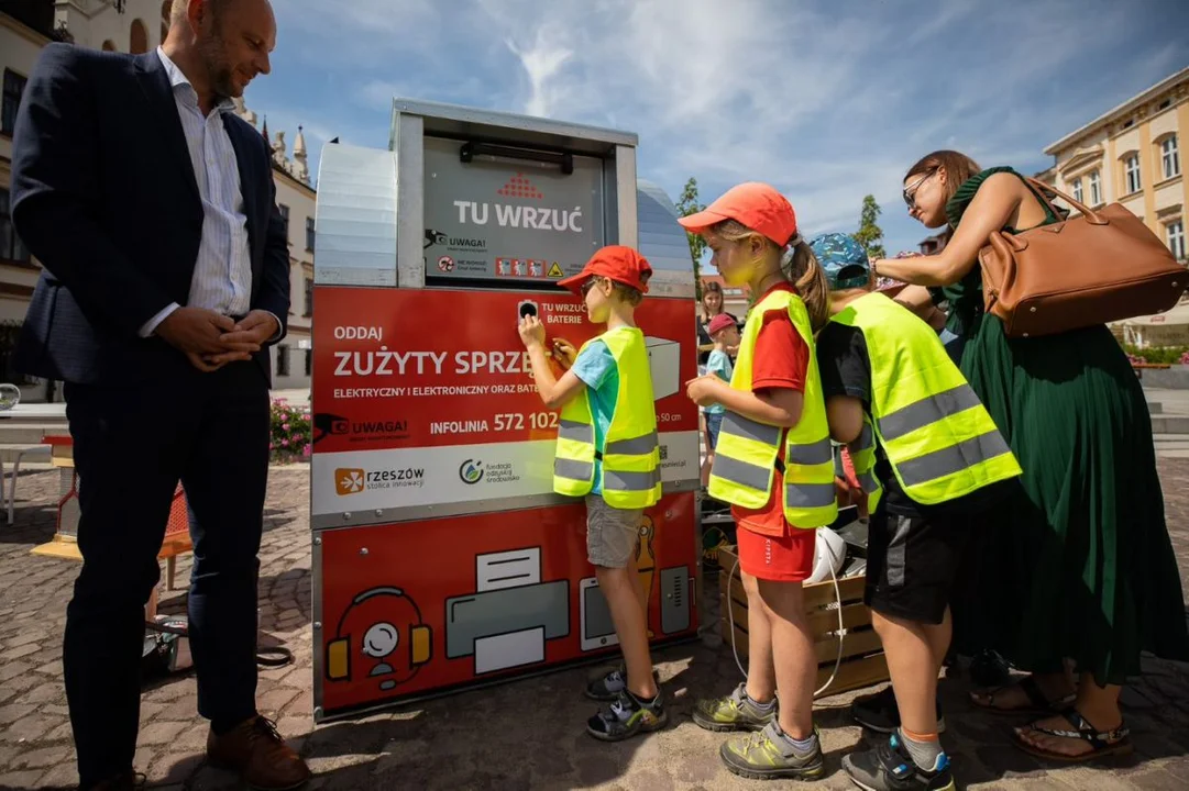 W Rzeszowie elektroodpady bezpiecznie zbieramy