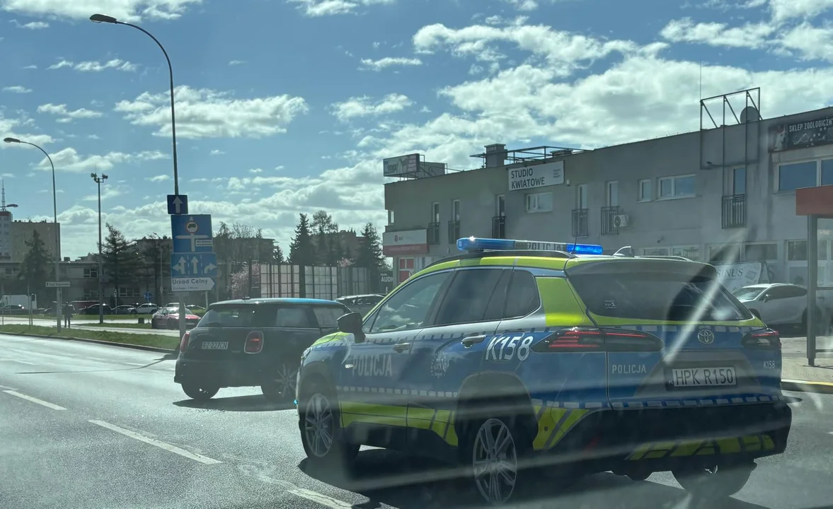 Kolizja na Krakowskiej  w Rzeszowie