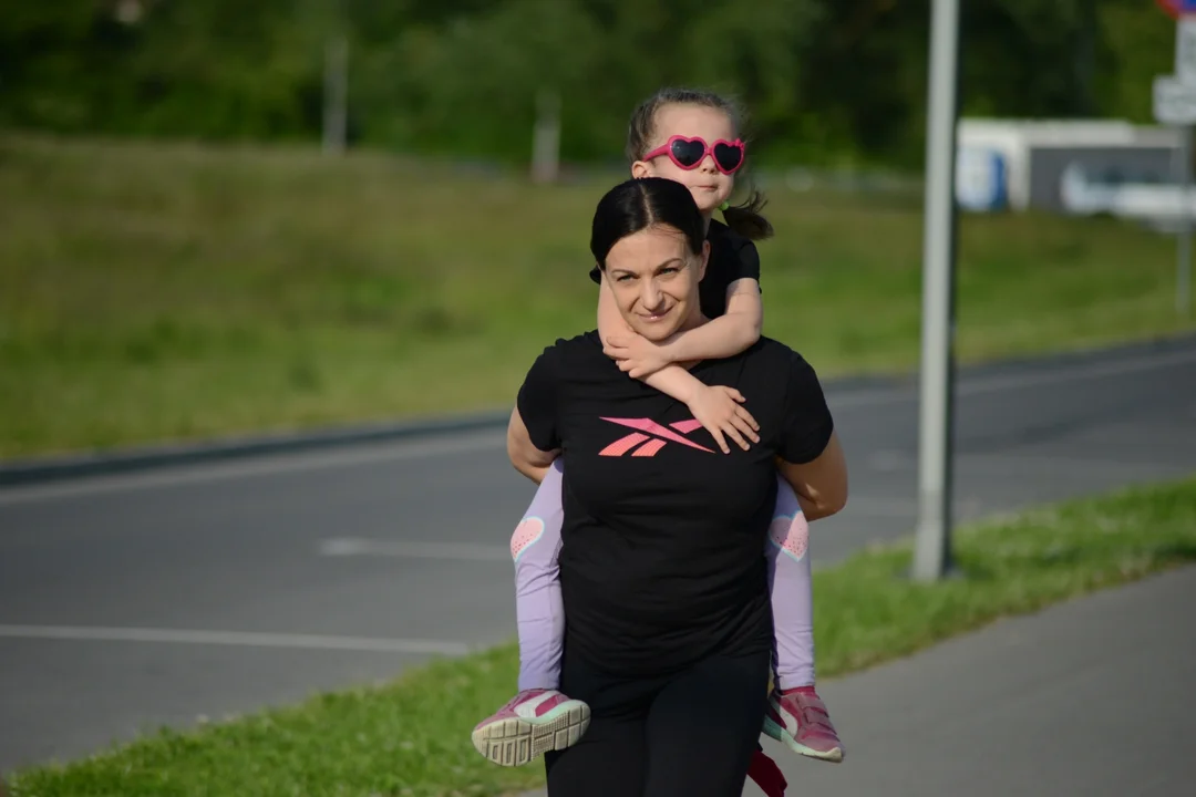 "Biegamy i Pomagamy" nad Jeziorem Tarnobrzeskim - dzień drugi