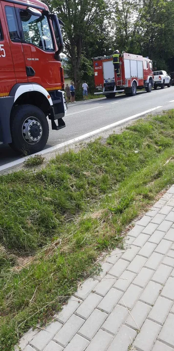 Czołowe zderzenie w miejscowości Berezka