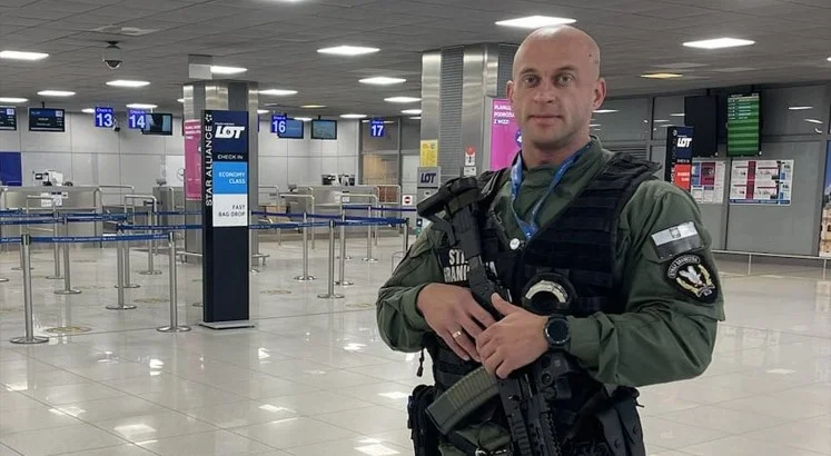 Strażnik graniczny wicemistrzem świata w kulturystyce! Na co dzień pracuje na lotnisku Rzeszów-Jasionka - Zdjęcie główne