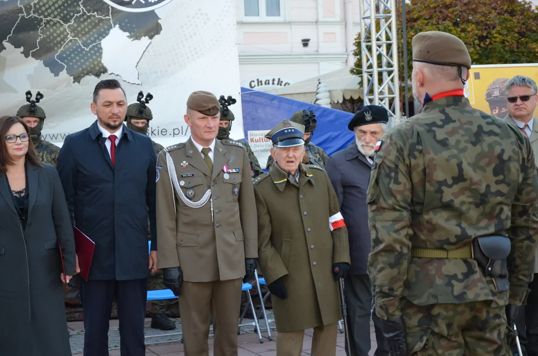 Uroczysta przysięga terytorialsów z Podkarpacia