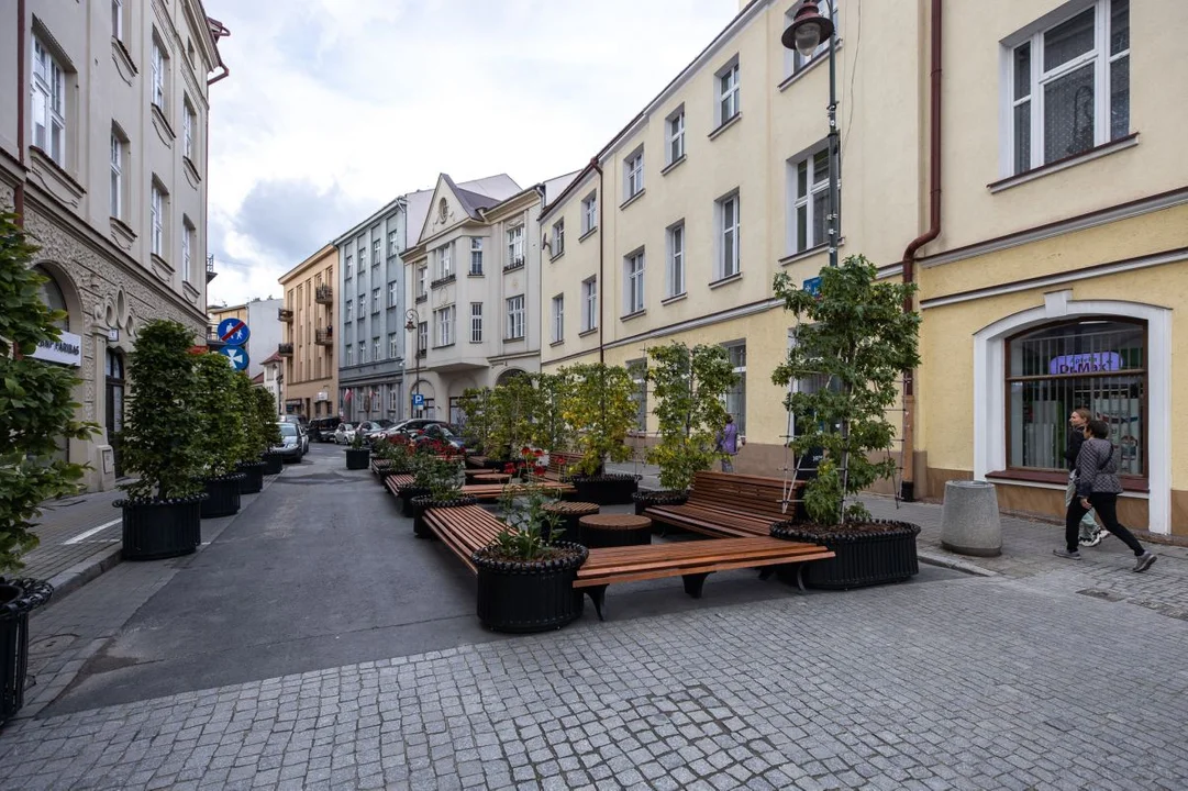 Parklet na ul. Jagiellońskiej