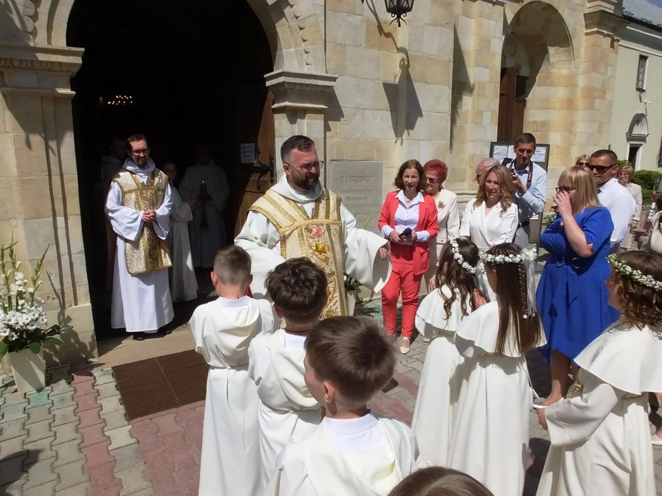 Pierwsza Komunia Święta w Klasztorze Ojców Dominikanów w Tarnobrzegu