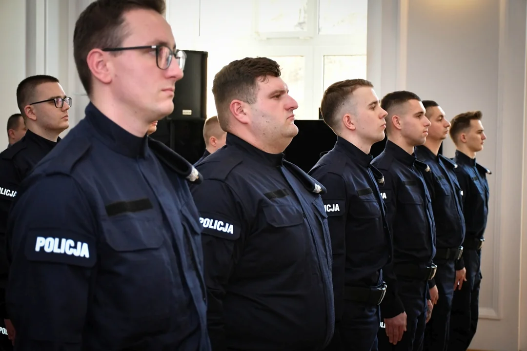 Nowo przyjęci policjanci złożyli ślubowanie