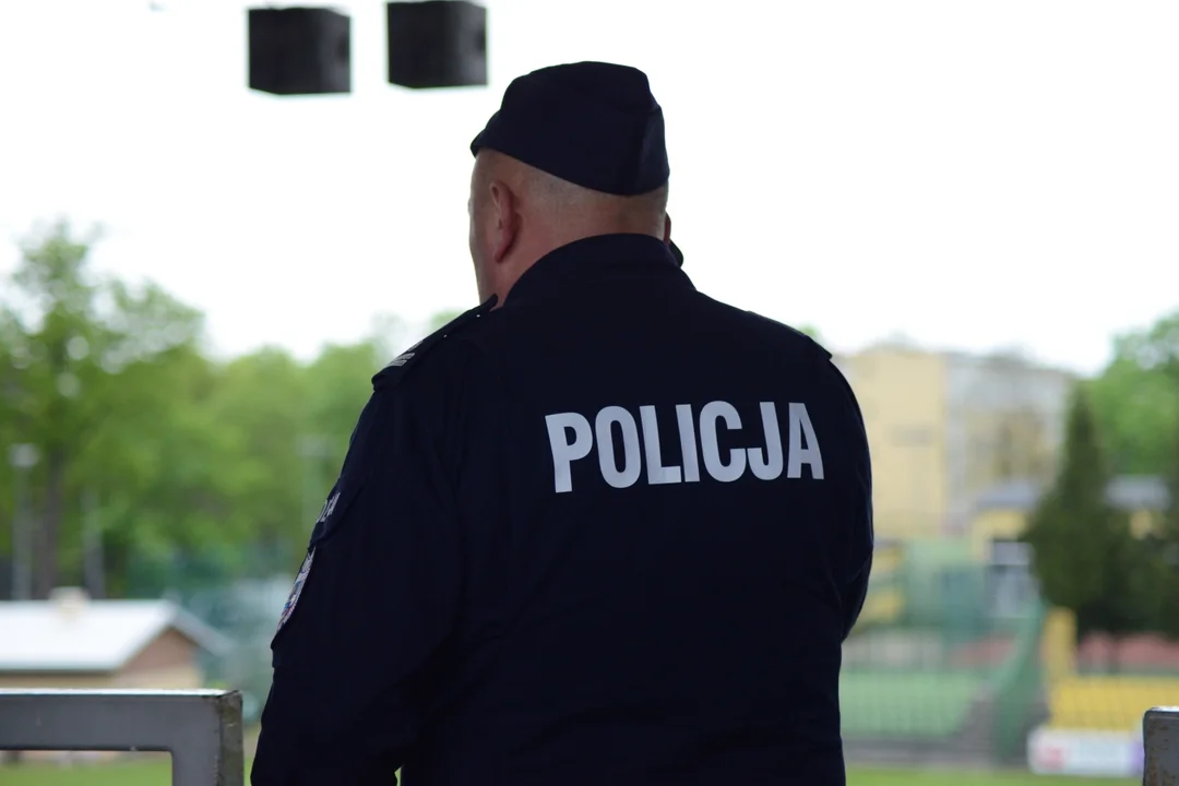 Policja zabezpiecza mecz Siarki Tarnobrzeg z Motorem Lublin
