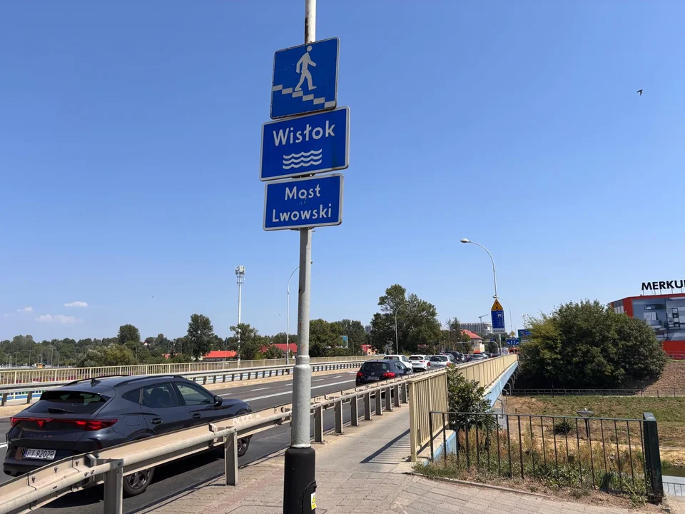 Problem na moście Lwowskim w Rzeszowie