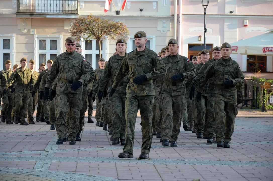 Uroczysta przysięga terytorialsów z Podkarpacia