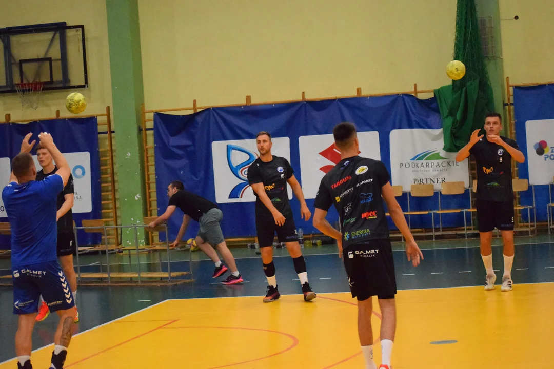 Handball Stal Mielec na treningu