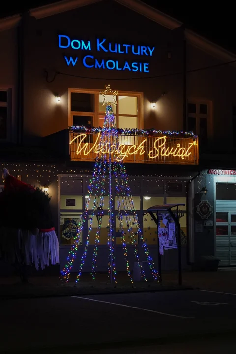 Świąteczne dekoracje w Cmolasie