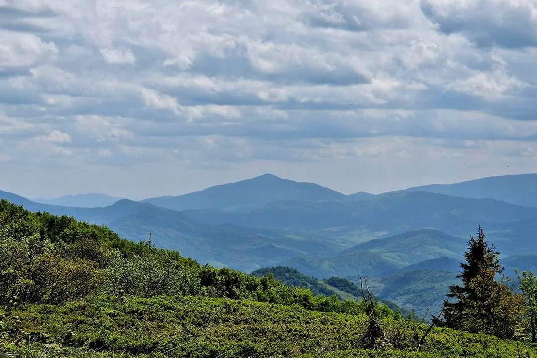 Panorama na Bieszczady