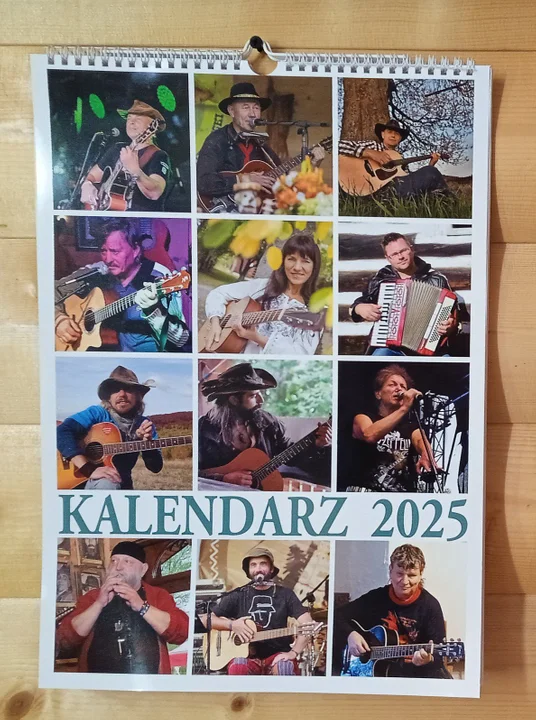 Kalendarz z bieszczadzkimi muzykami