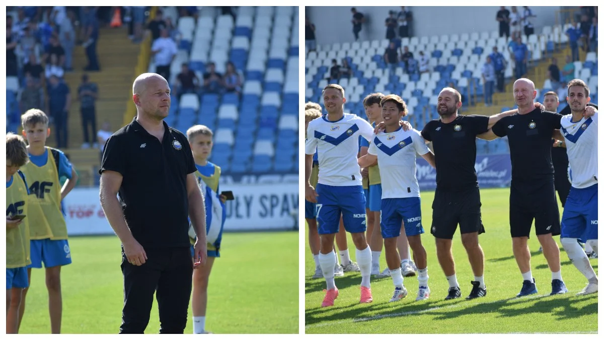 PKO BP Ekstraklasa. Stal Mielec wygrywa z Motorem Lublin! Trzy punkty w debiucie Janusza Niedźwiedzia [ZDJĘCIA] - Zdjęcie główne