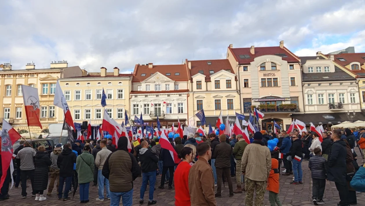 Marsz za pokojem Grzegorz Braun