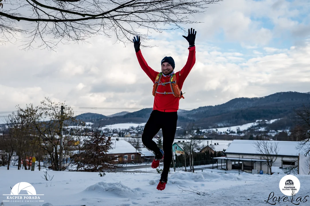 Pogórze Ultra Trail LoveLas Zimą w Wiśniowej