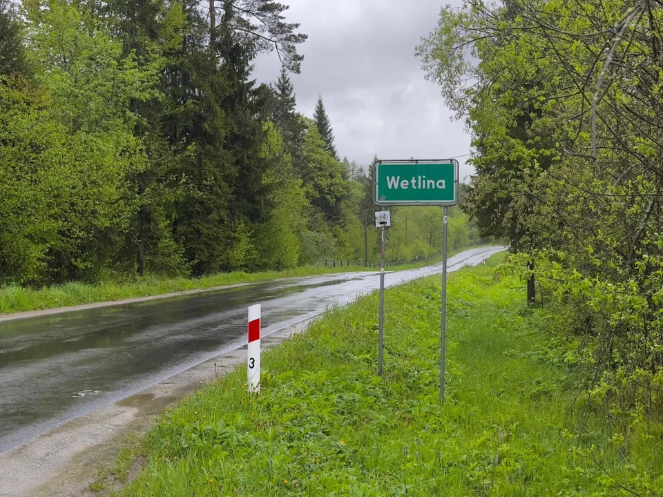 Deszczowy dzień w Wetlinie
