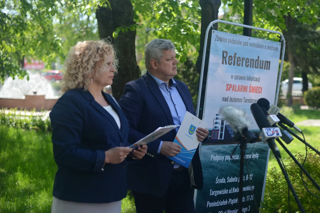 Rusza akcja zbierania podpisów pod wnioskiem o referendum ws. lokalizacji spalarni odpadów nad Jeziorem Tarnobrzeskim