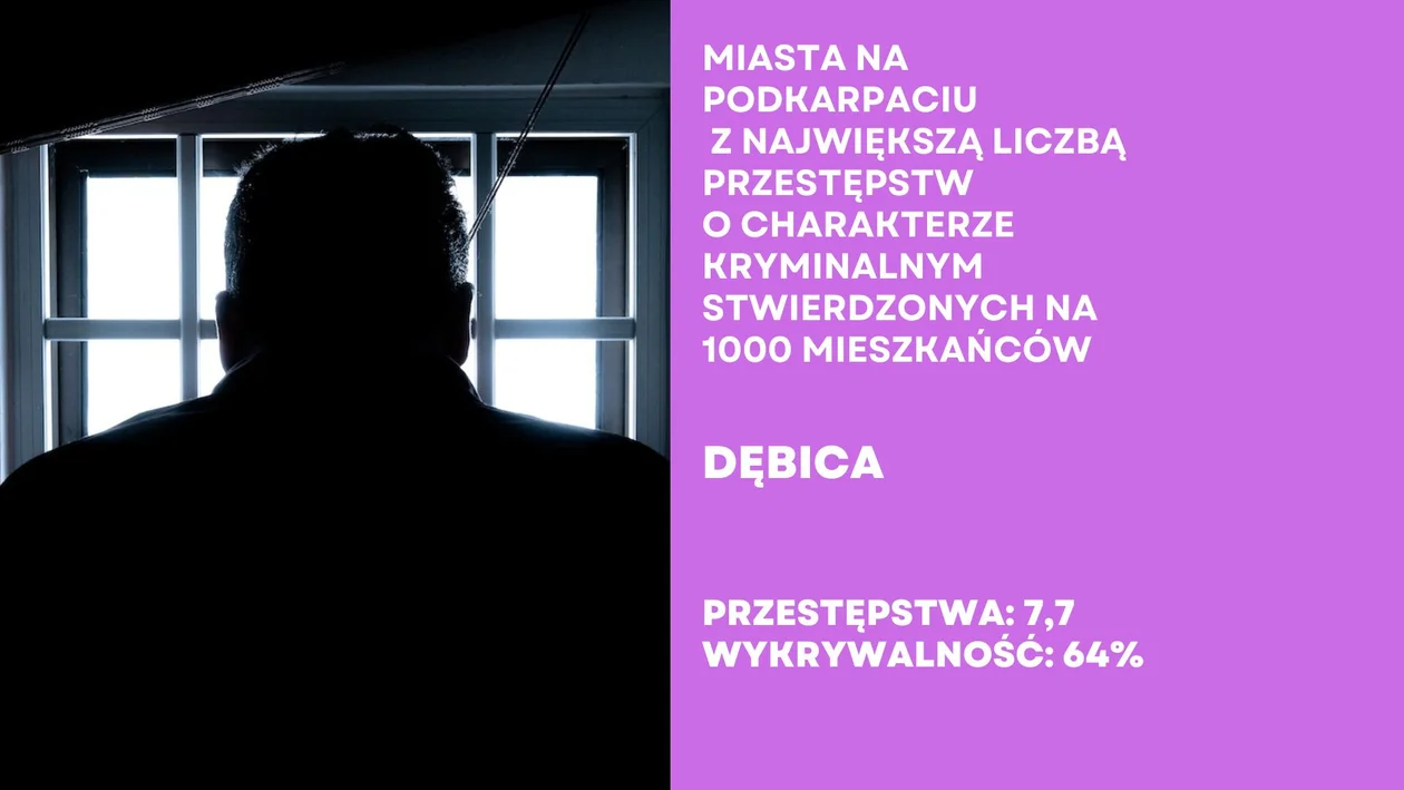 Miasta na Podkarpaciu - gdzie dochodzi do największej liczby przestępstw kryminalnych?