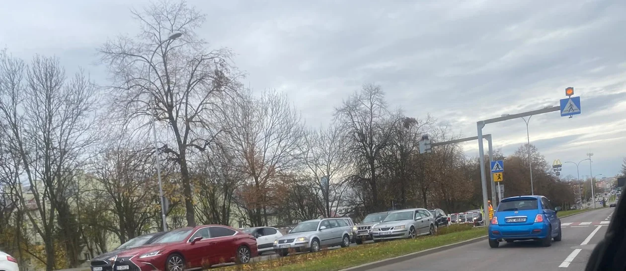 Utrudnienia ruchu w Rzeszowie