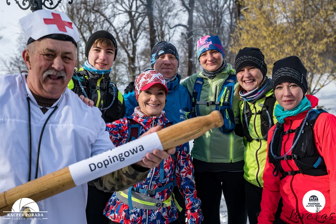 Pogórze Ultra Trail LoveLas Zimą w Wiśniowej