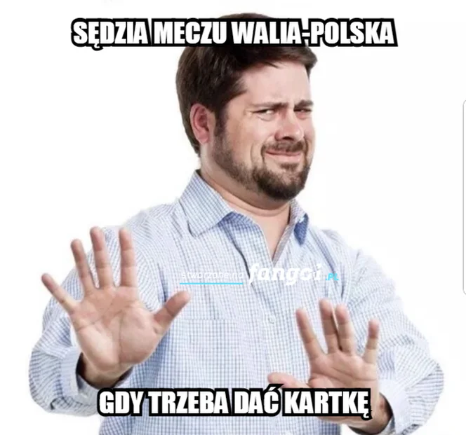 Memy po meczu Walia - Polska