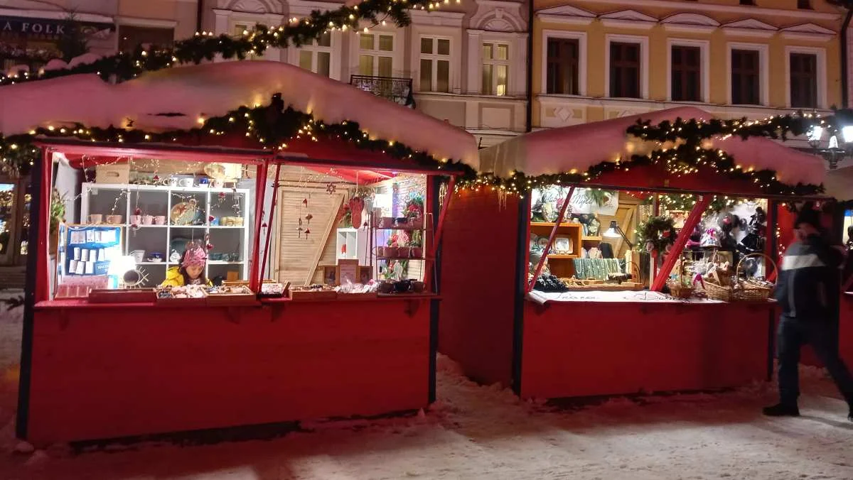 Miasteczko Świąteczne podczas Wigilii Miejskiej