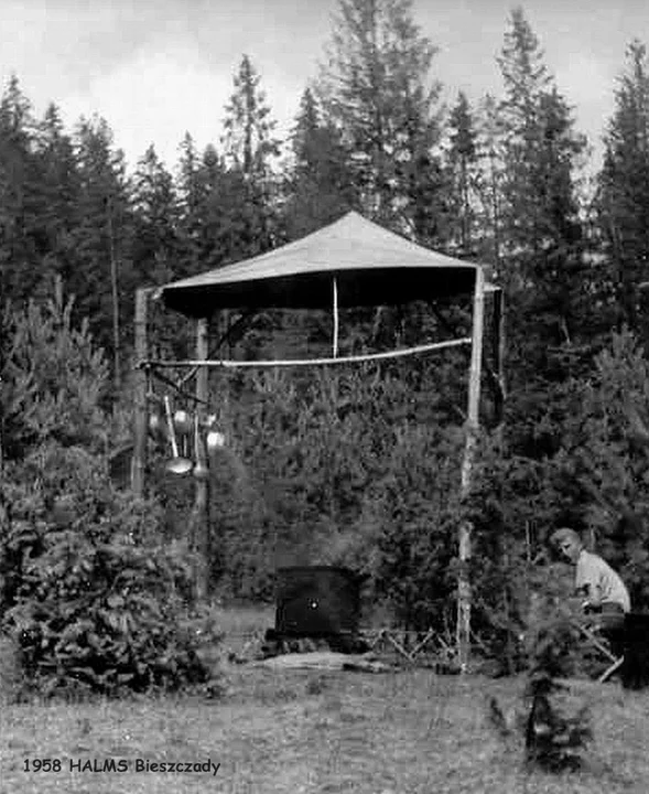 Bieszczady z 1958 roku. Wspomnienia