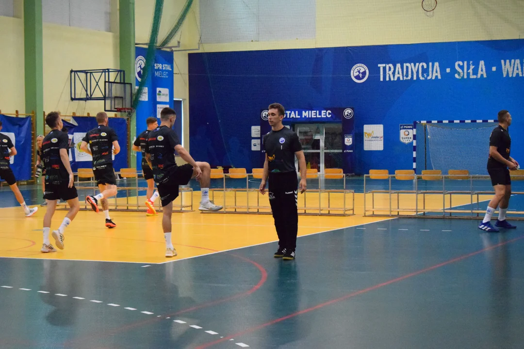 Handball Stal Mielec na treningu