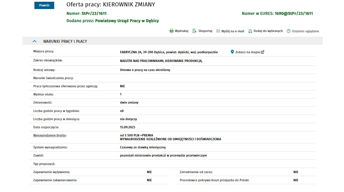 Praca na Podkarpaciu. Oferty nawet za 10 tysięcy złotych na miesiąc