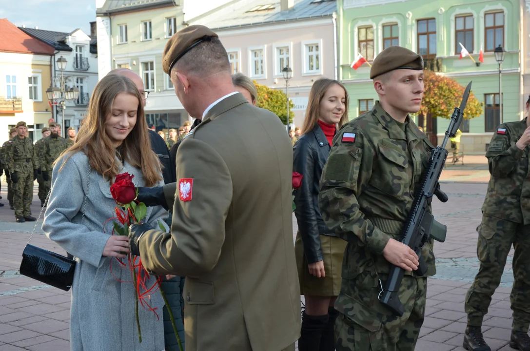 Uroczysta przysięga terytorialsów z Podkarpacia