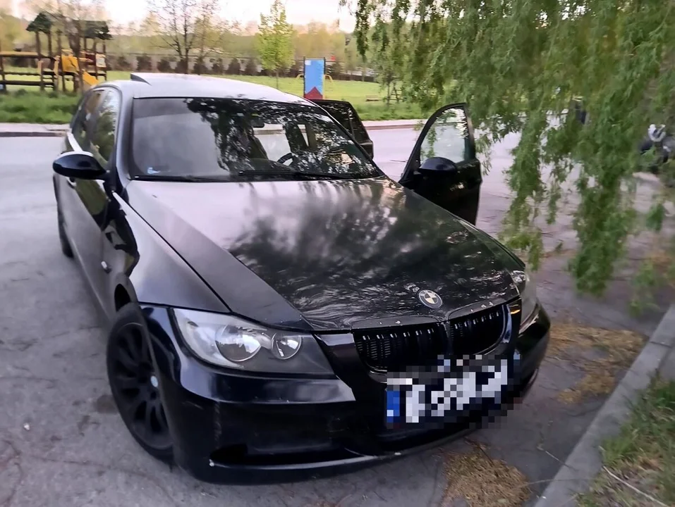 Pijany kierowca BMW