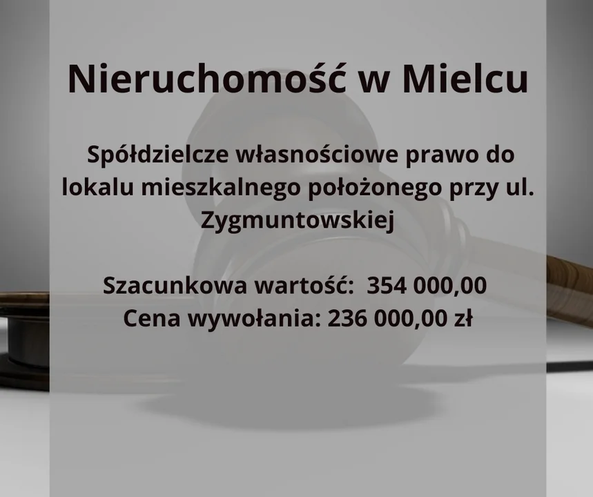 Licytacje komornicze w powiecie mieleckim