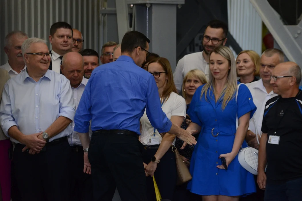 Wizyta premiera Mateusza Morawieckiego w Tarnobrzegu