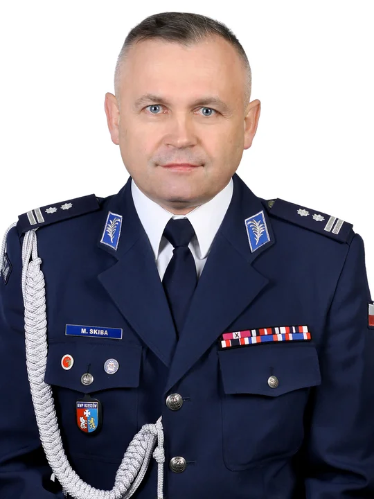 MŁ. INSP. DR MARIUSZ SKIBA - KPP Brzozów