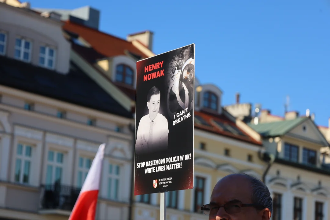 Protest Henry Nowak