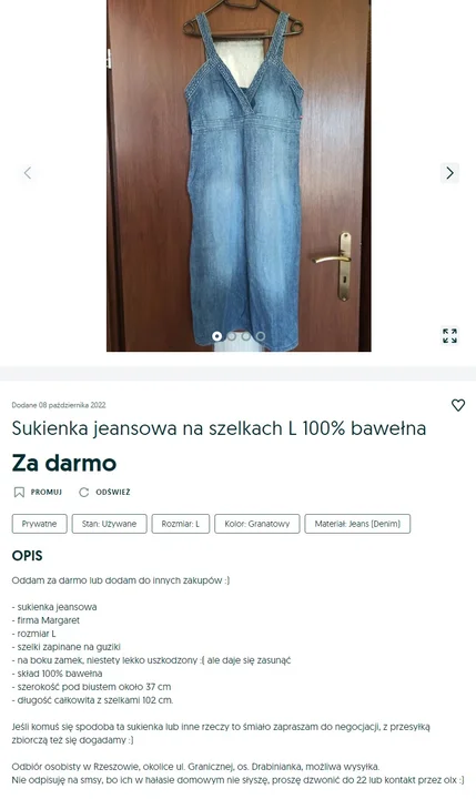 Te przedmioty rzeszowianie oddadzą za darmo. Przegląd ogłoszeń z OLX