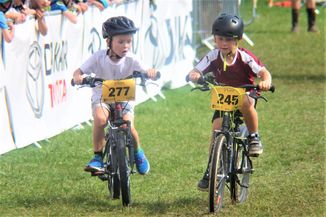 Rzeszów Bike Festival. Najmłodsi rywalizowali w wyścigach rowerowych