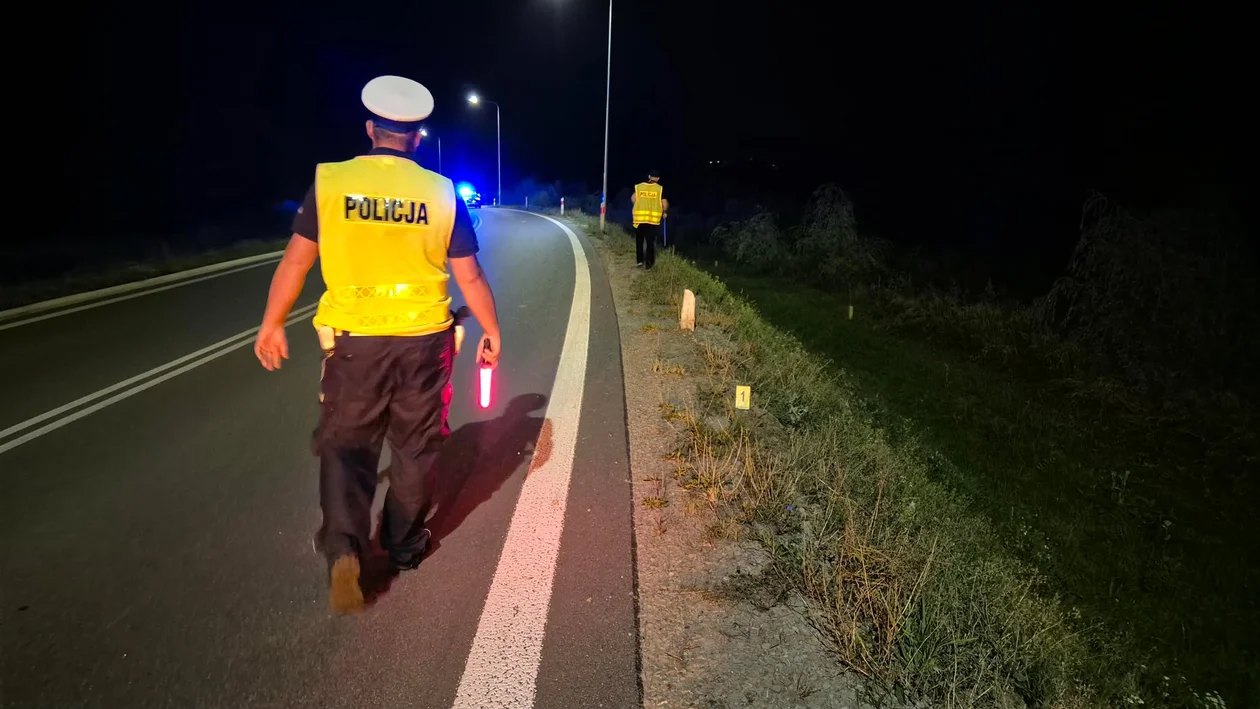 Wypadek na łaczniku obwodnicy Sanoka