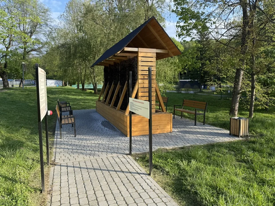 Tężnia solankowa w Ustrzykach Dolnych