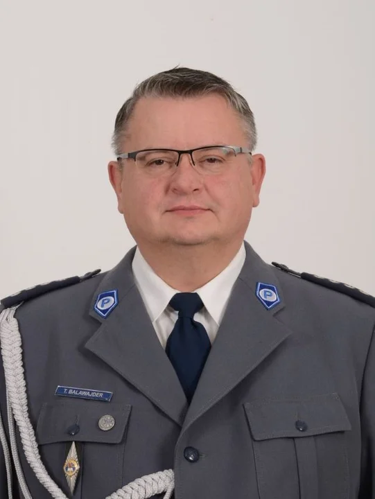 NADKOMISARZ TOMASZ BALAWAJDER - KPP Sanok