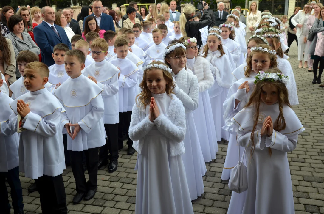 Pierwsza Komunia Święta w Parafii Najświętszego Serca Pana Jezusa w Sanoku