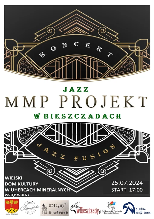 „Jazz w Bieszczadach”. Koncert Projektu MMP w Uhercach Mineralnych