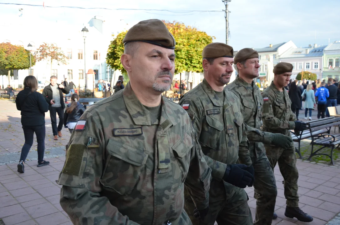 Uroczysta przysięga terytorialsów z Podkarpacia