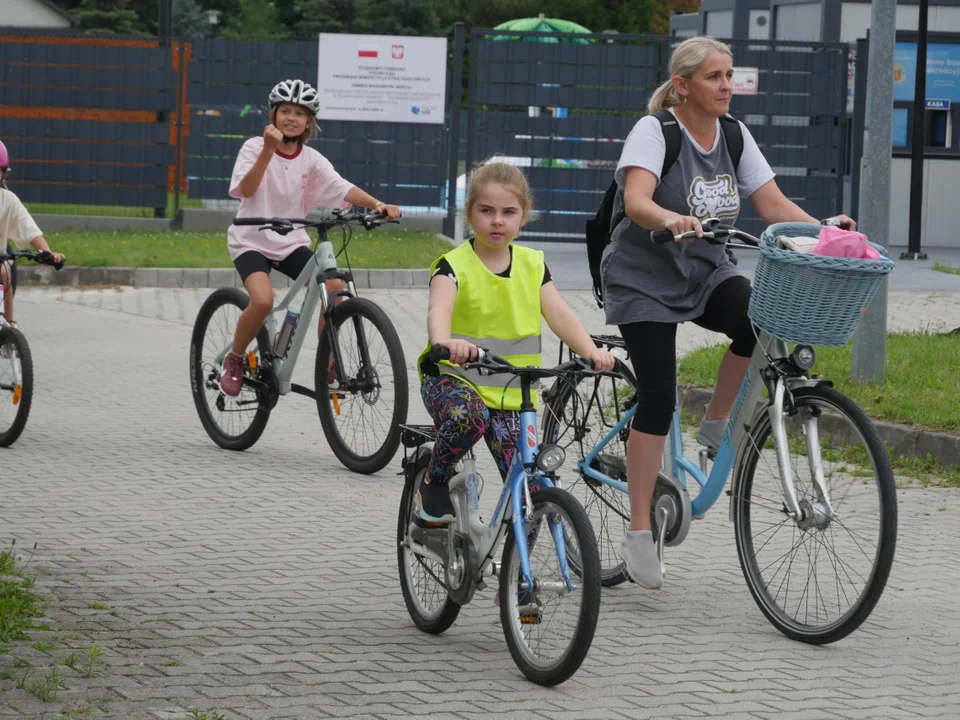 Rodzinny rajd rowerowy w Radomyślu Wielkim