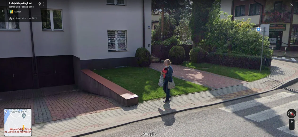 Google Street View 2021 - zdjęcia ze Stalowej Woli, Tarnobrzega i Grębowa