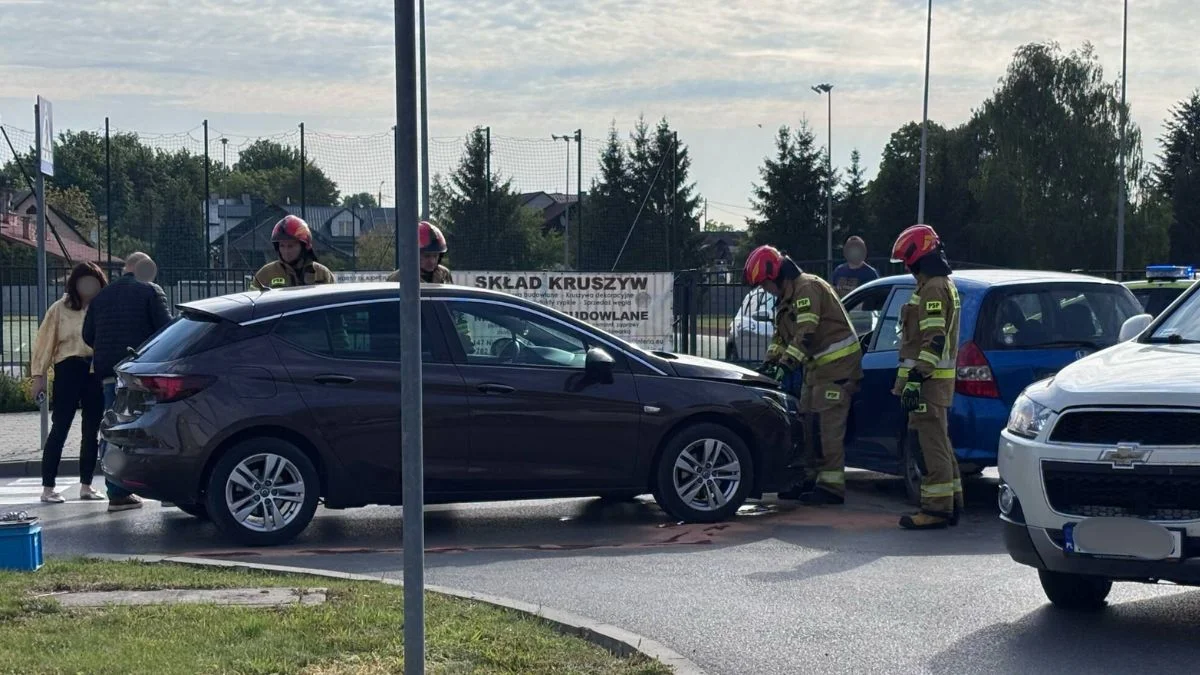 Wypadek na ul. Jana Pawła II w Kolbuszowej [22.05.2025 r.]