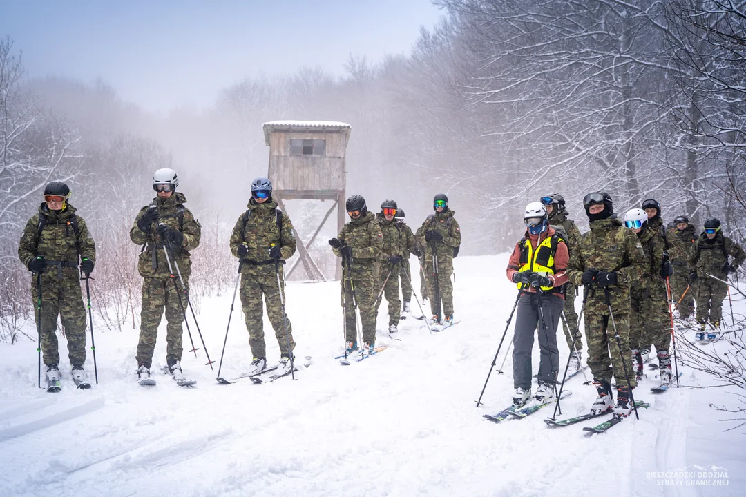 Skiturowe szkolenie SG i GOPR w Bieszczadach