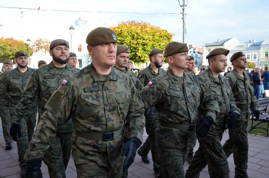 Uroczysta przysięga terytorialsów z Podkarpacia