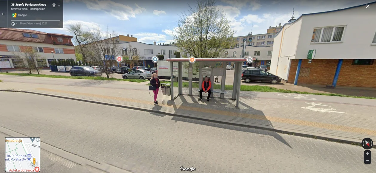 Google Street View 2021 - zdjęcia ze Stalowej Woli, Tarnobrzega i Grębowa