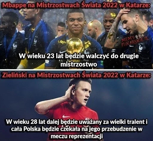 Memy po meczu Polska - Chile i zaczynamy Mundial 2022